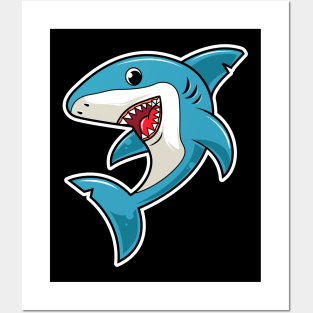 Shark Posters and Art